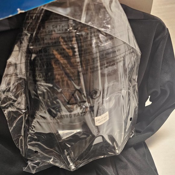 New Kid Child Star Wars Darth Vader Black Costume Mask Large 12 -14 Rubies 8-10 - Picture 11 of 14